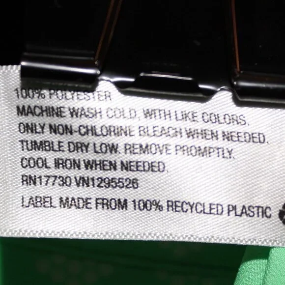 Merona, Blouse, XXL, Lime Green w/ White Dotted Diamond Pattern, Long Sleeve - Picture 3 of 6